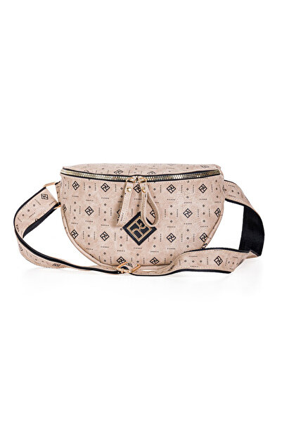 Pierro Accessories Τσάντα Γυναικεία Μέσης Taglia Monogram σε Χρώμα Πούρου 906...