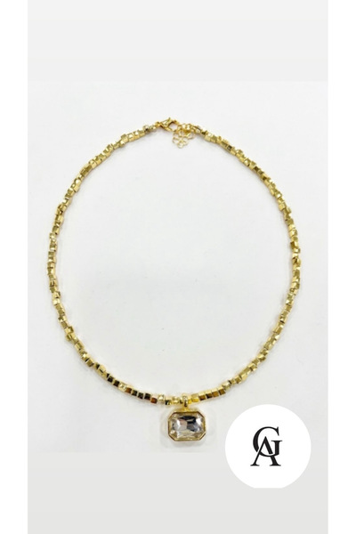 gozdeasutayaccessory Marquise Pendant Plate