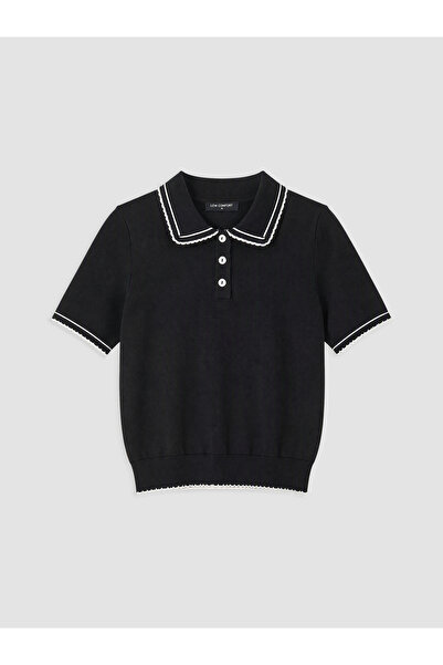 LC Waikiki Pulover tricotat de damă cu guler polo
