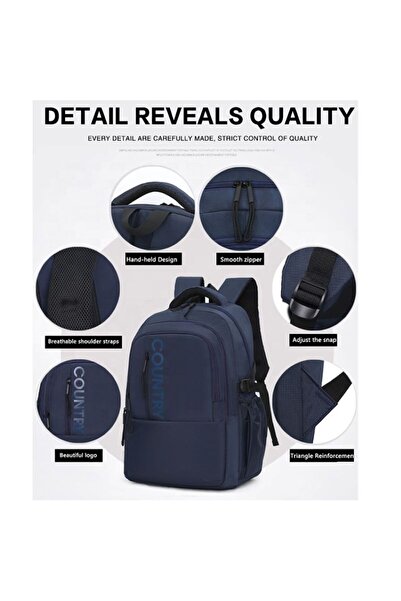 Generic Brand Rucsac Laptop 15.6" Urban-Casual, Impermeabil, cu Compartiment ...