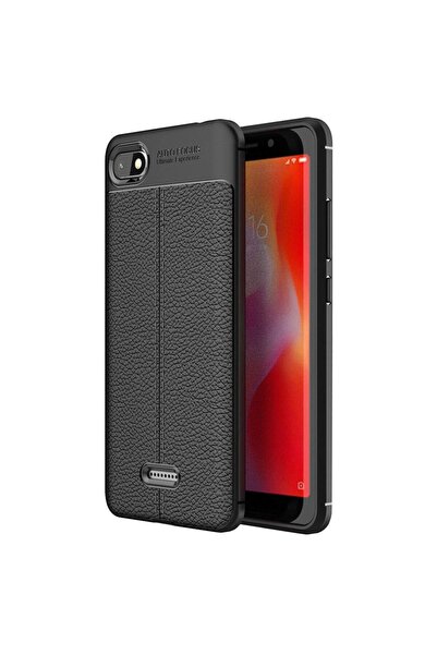 OEM Θήκη TPU Ανθεκτική Θωρακισμένη με Υφή Ποδοσφαίρου Μαύρη (Xiaomi Mi A2 Lit...