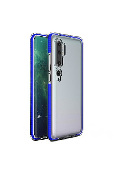 OEM Spring Case Διαφανής Θήκη Σιλικόνης Μπλε (Xiaomi Mi Note 10)