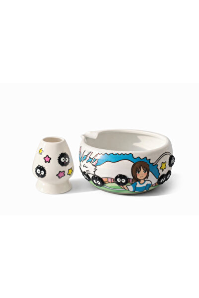 Matcha Hand painted Spirited Away Bowl