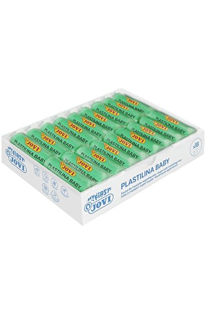 Jovi Plastilina Baby Box 18 buc, 38 g super soft, modelling clay, verde,