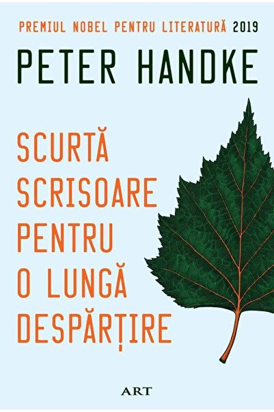 Grupul Editorial Art Scurta scrisoare pentru o lunga despartire - Peter Handke