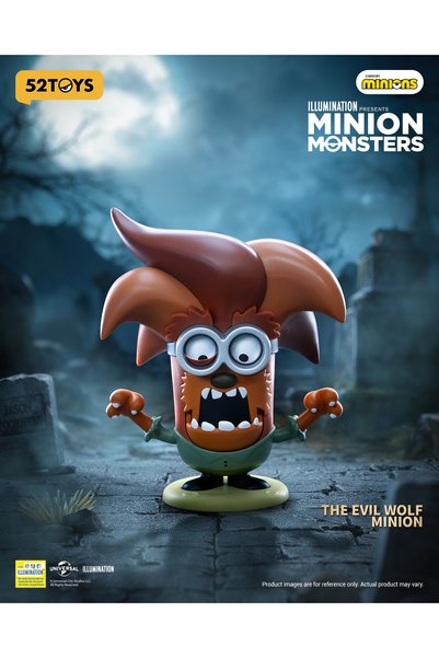 52 Toys Minion Monsters series wind-up toy, 1 random pc, novelty action figure