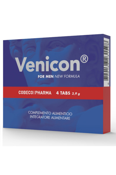 Cobeco Pharma COBECO - VENICON ΓΙΑ ΑΝΔΡΕΣ 4 ΔΙΣΚΙΑ