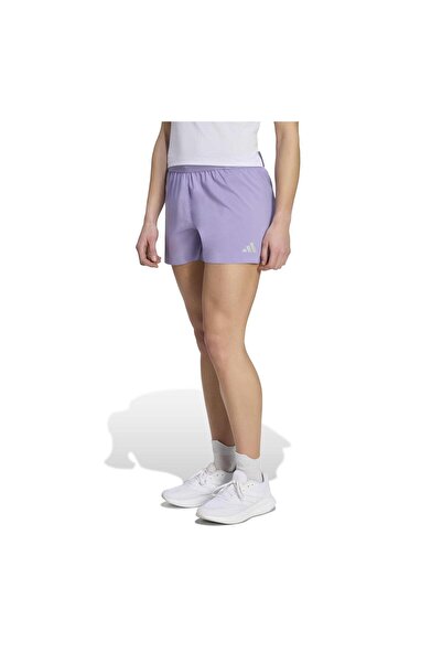 adidas Kg3232-K Run Ess Shor W Women's Shorts and Capri Purple