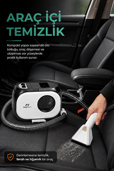 PiranTech KT-88 Halı ve Koltuk Yıkama Makinesi | Evde Profesyonel Temizlik Konforu!