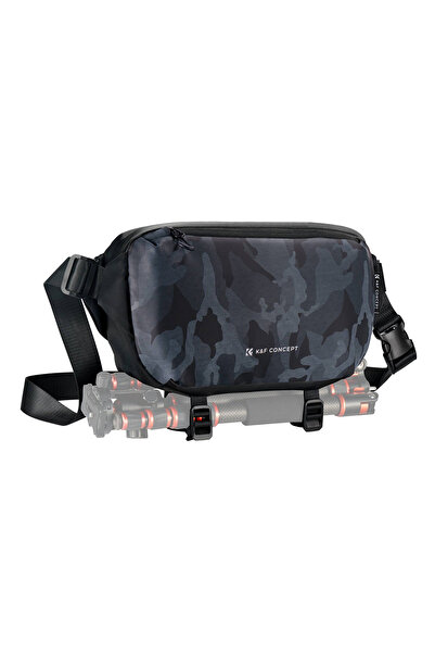 K&F CONCEPT Alpha Omuz Çantası 10L Kamuflaj (KF13.157V4)