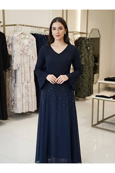 HFGGH Navy Blue Happiness Dress 785