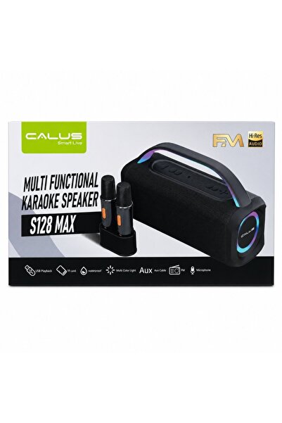 calus S128 Karaoke Speaker with 2 Mics