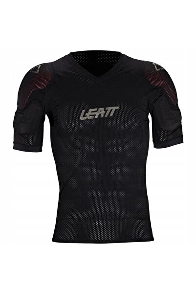 Leatt Tricou 3DF AirFit Lite XXL negru cu protecție pentru umeri