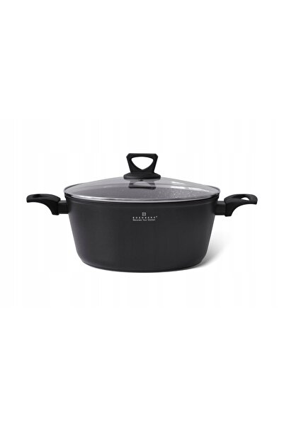 EDENBERG SOLIDNY Oală din gresie 28cm marmură
