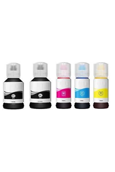 Ulm Cart Set 5 flacoane cerneala compatibile ET-101 ET-102 ET-103 ET-104 ET-1...