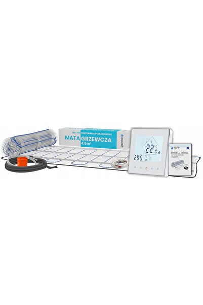 NO BRAND Covoraș electric de încălzire sub gresie 160W/m2 + Kit termostat WiF...
