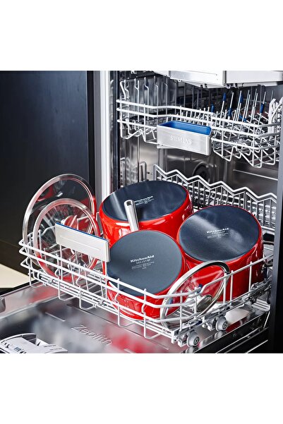 Kitchenaid Oală emailată 20cm 3,7l cu capac, pentru inducție și gaz