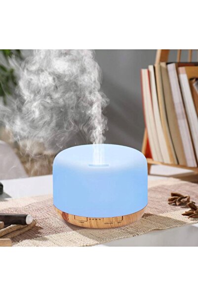 NO BRAND UMIDIFICATOR DIFUZOR DE AROMĂ AROMATERAPIE LAMPĂ DE NOAPTE LED + TEL...