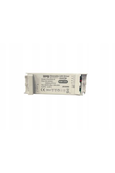 NO BRAND Sursă de alimentare DALI PUSH 24 V, 1,66 A, 24 V, 40 W, cu funcție d...