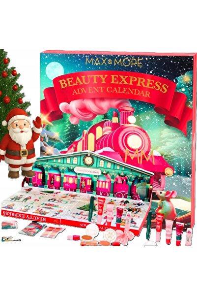 NO BRAND VEGE MAX&MORE COSMETICS CALENDAR DE ADVENT 2025 SET DE COSMETICE