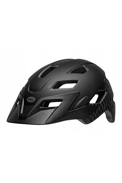 NO BRAND Cască de bicicletă pentru copii Bell Sidetrack Jr negru mat 50-57 cm