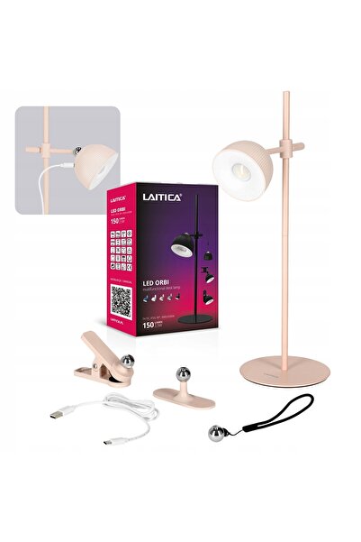 NO BRAND Laitica ORBI lampă de birou fără fir roz