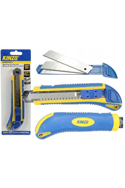 KINZO 273. Cuțit pentru hârtie, tapet, tăietor de metal pentru tapițerie, lam...