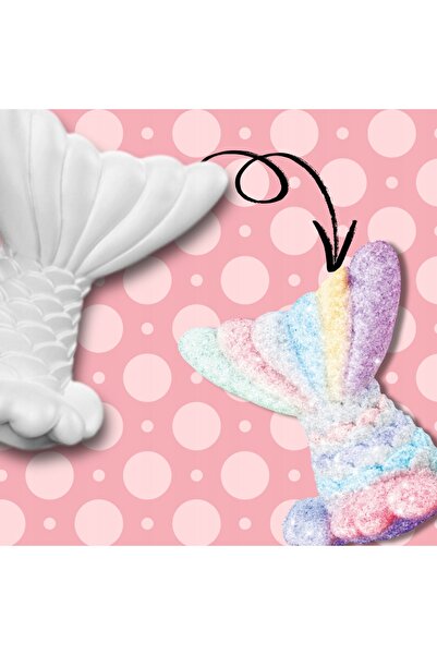 NiceKids Artizanat cu cristale, Cristale, Set de pictură DIY, Coadă de sirenă...