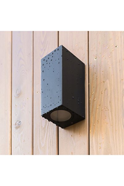 NO BRAND Aplică de perete montată la suprafață IP44 AXIS GRAY 10970 TK Lighting