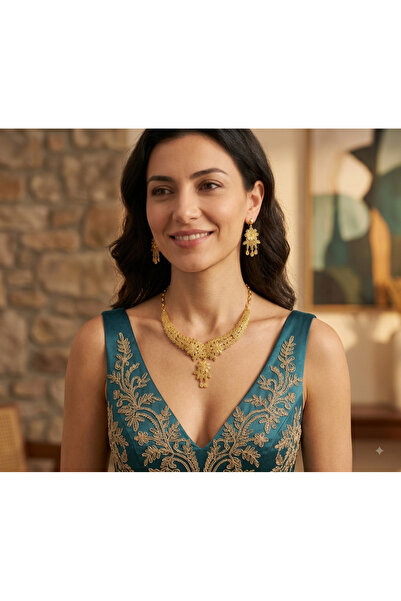 byozanyılmaz Design Necklace Earring Set