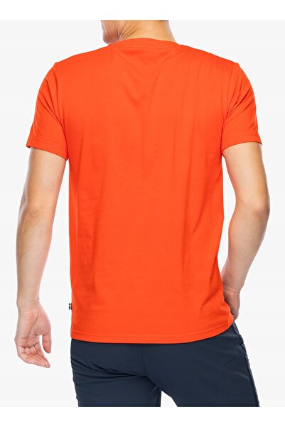 Fjällräven Tricou Fjallraven 1960 Logo din bumbac - portocaliu flacără M