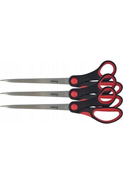 Viking Foarfecă de birou 26cm din oțel inoxidabil cu mâner ergonomic x 12 UNI...