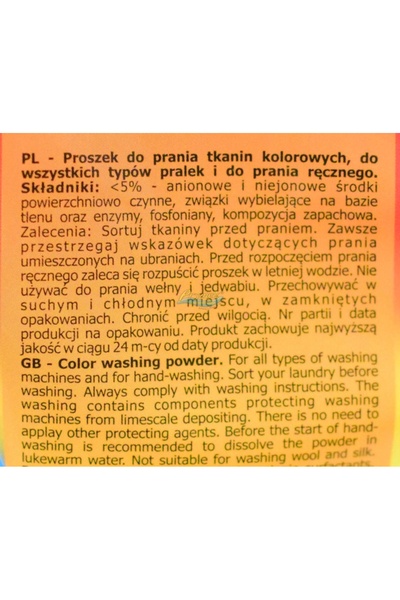 NO BRAND Cluo detergent pudră pentru rufe colorate 3 kg formulă activă pentru...
