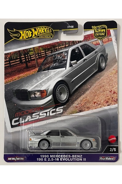 HOT WHEELS 1990 MERCEDES-BENZ 190 E 2.5-16 EVOLUTION II Clasice Moderne