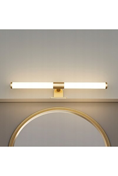 NO BRAND Aplică de perete pentru baie Milagro, Auriu, 40cm, LED 6W, IP44, pen...