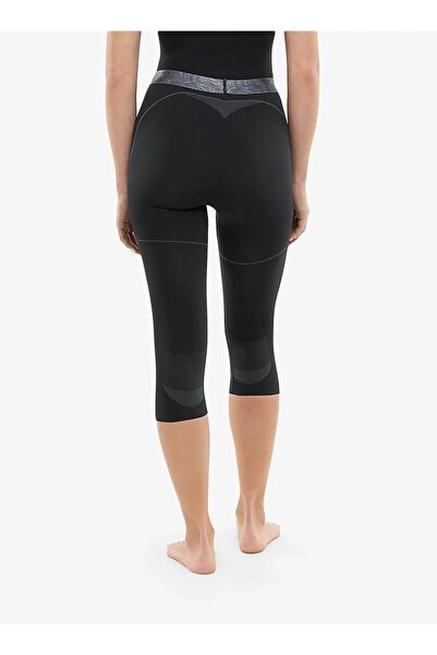 Viking Colanți termici de damă Strat de bază Gaja Pantaloni 3/4 - negru L