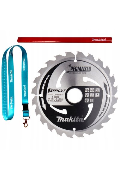 Makita TNACA "EFFICUT" DISC 185X30 24Z, E-08676