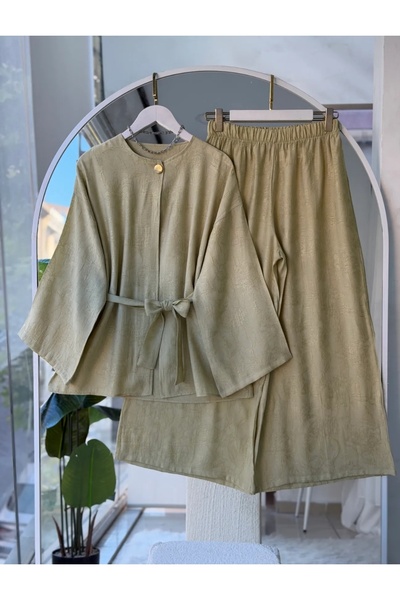 MODA VEDAT Žensko odijelo sa pantalonama na jedno dugme -0650