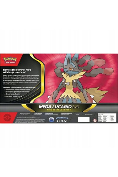 NO BRAND Pokemon TCG Figurină din cutia de noiembrie Mega Lucario EX