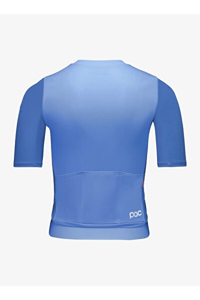 Poc Tricou Cadence - albastru bazzite, mărimea XS, pentru ciclism feminin