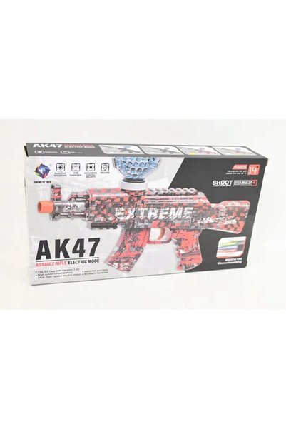 BIGTOYS Pistol electric automat reîncărcabil prin USB pentru bile de gel cu apă