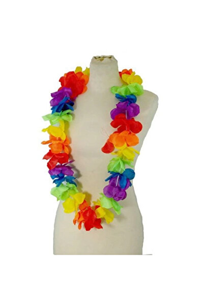 SORA GROUP Colorful Hawaiian Necklace 1 Piece