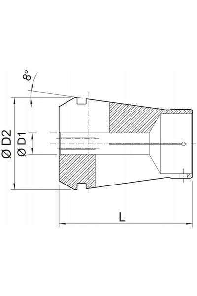 NO BRAND Mandrină de prindere ER32 4mm HAIMER
