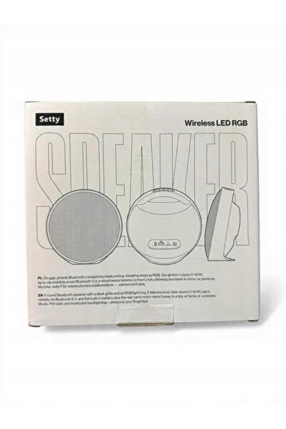 NO BRAND SETTY Boxă wireless LED RGB