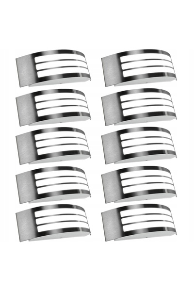 NO BRAND 10x LAMPĂ LED DE EXTERIOR, APARAT DE LUMINĂ DECORATIV DE PERETE PENT...