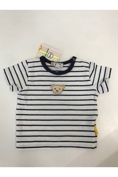 NO BRAND Steiff Tricou pentru bebeluși cu mâneci scurte, mărimea 56