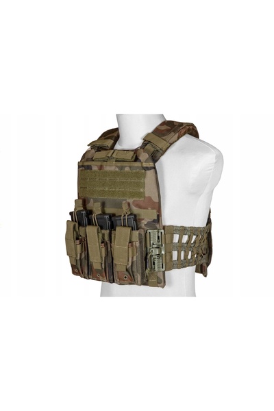 NO BRAND Vestă tactică pentru plăci, croială SAPI Molle, reglabilă, WZ93 WZ P...