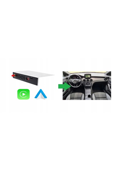 NO BRAND MODUL CARPLAY APPLE ANDROID AUTO NTG 4.5 CLA W117