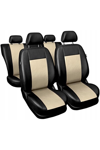 NO BRAND Huse de scaun din piele pentru VW GOLF V VI VII