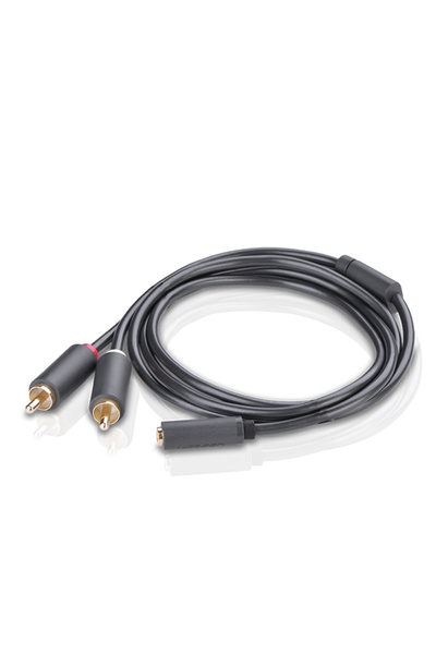 Ugreen Cablu audio jack mini de 3.5mm (mamă) - 2RCA (tată) 25cm